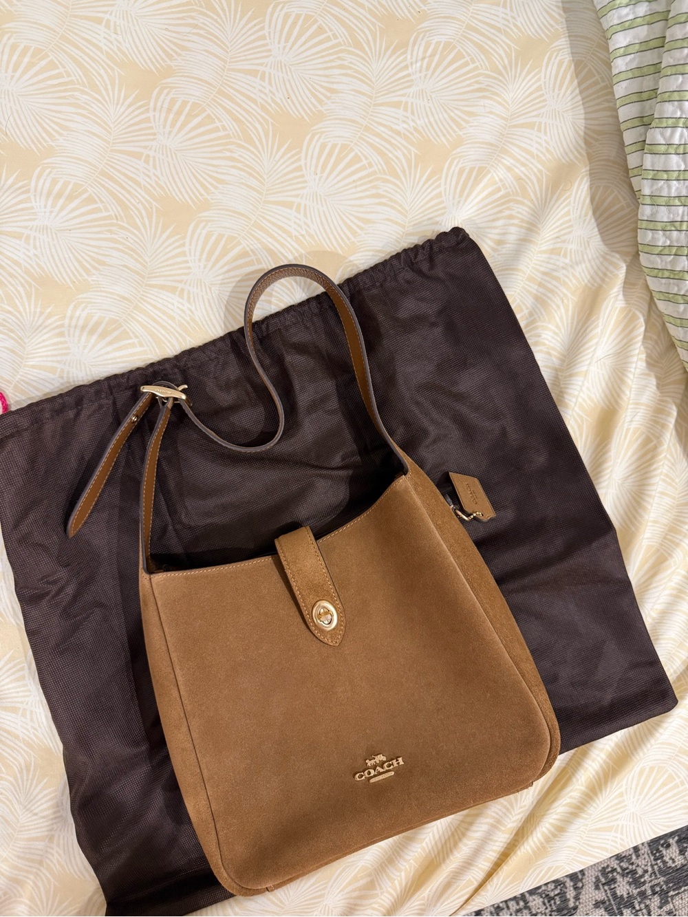 Coach Suede Hadley NEW